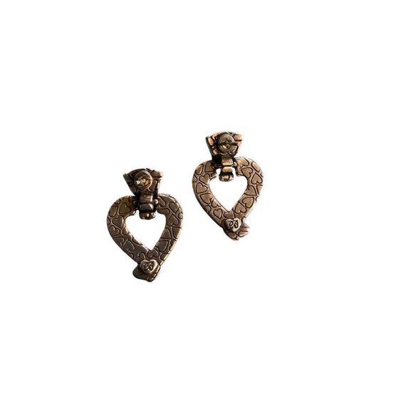 Brighton Ellington Heart Pierced Earrings - Picture 2 of 6